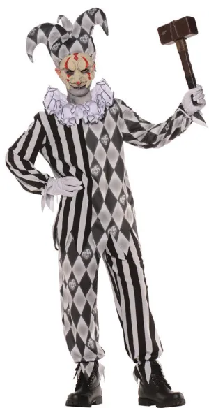 Evil Harlequin No Mask Child M Child Unisex Costume