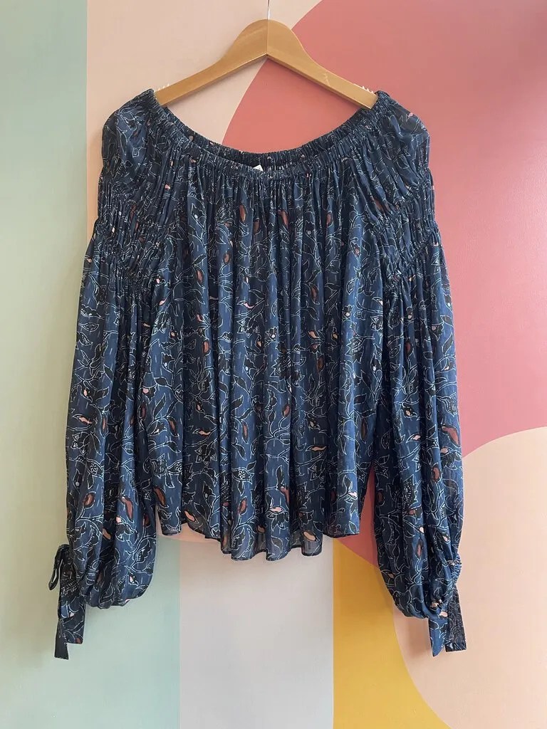Farai Silk Blouse (Retail $445)