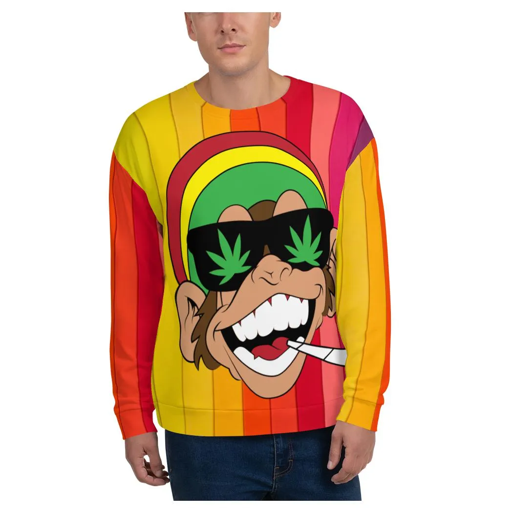 Feel the Rasta Rainbow Sweatshirt