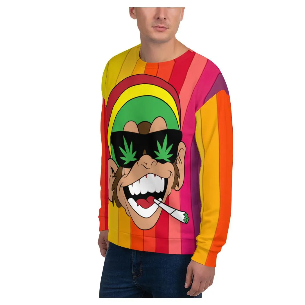 Feel the Rasta Rainbow Sweatshirt
