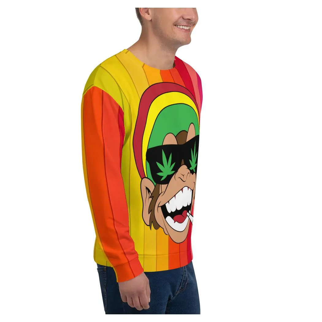 Feel the Rasta Rainbow Sweatshirt