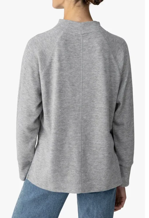 FIRESIDE TUNIC-HEATHER GREY