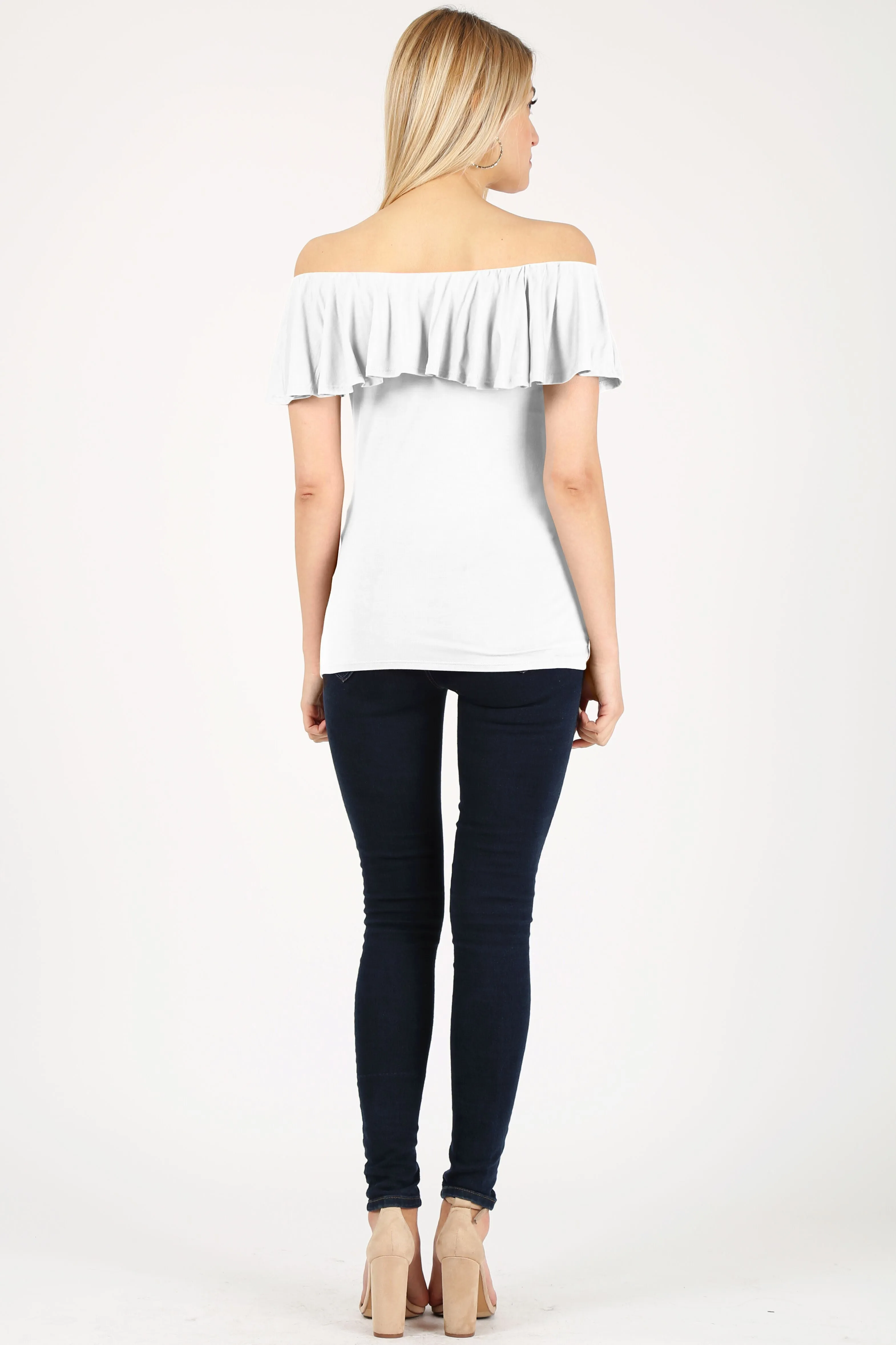 Flaunt the Fit Ruffle Top