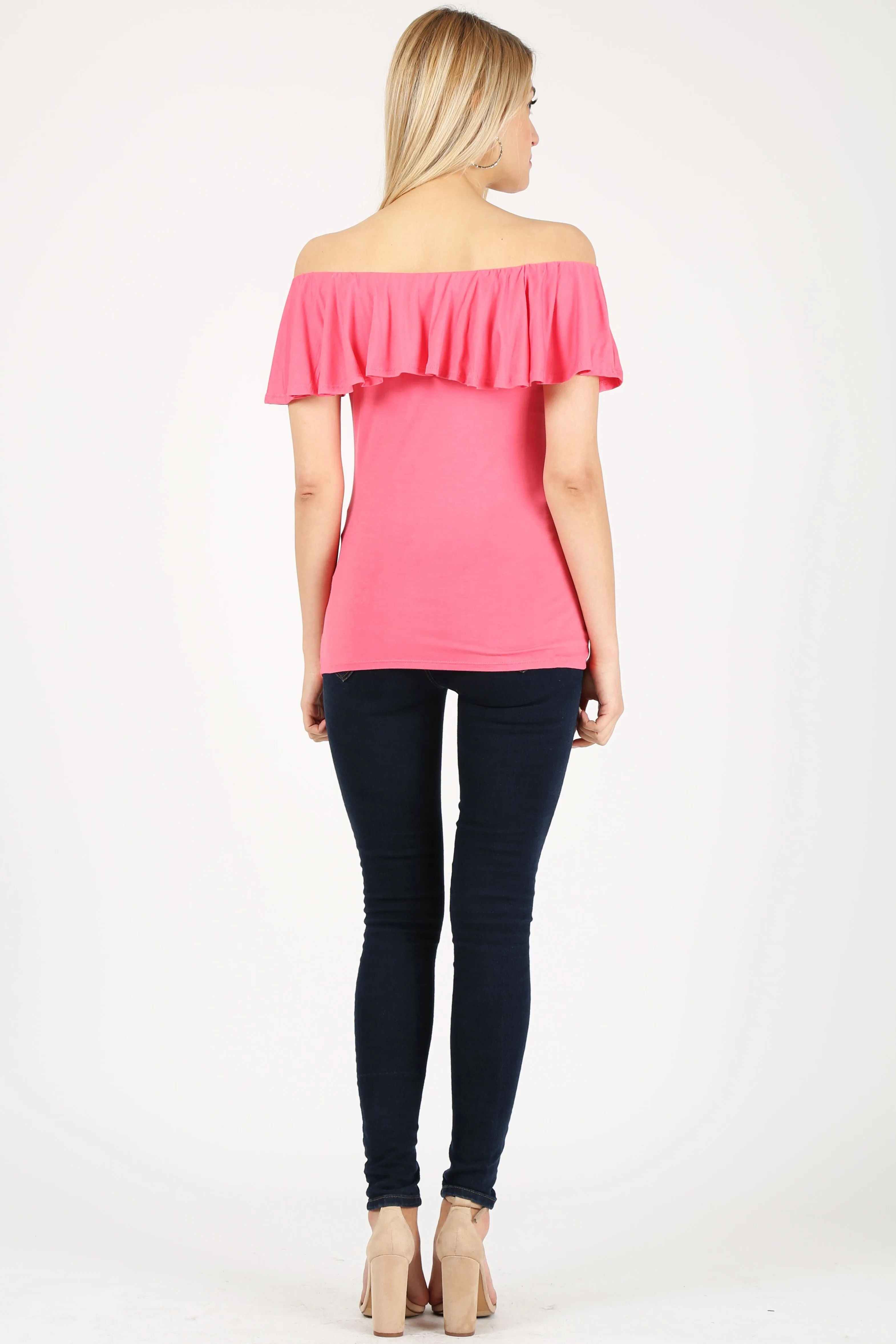 Flaunt the Fit Ruffle Top