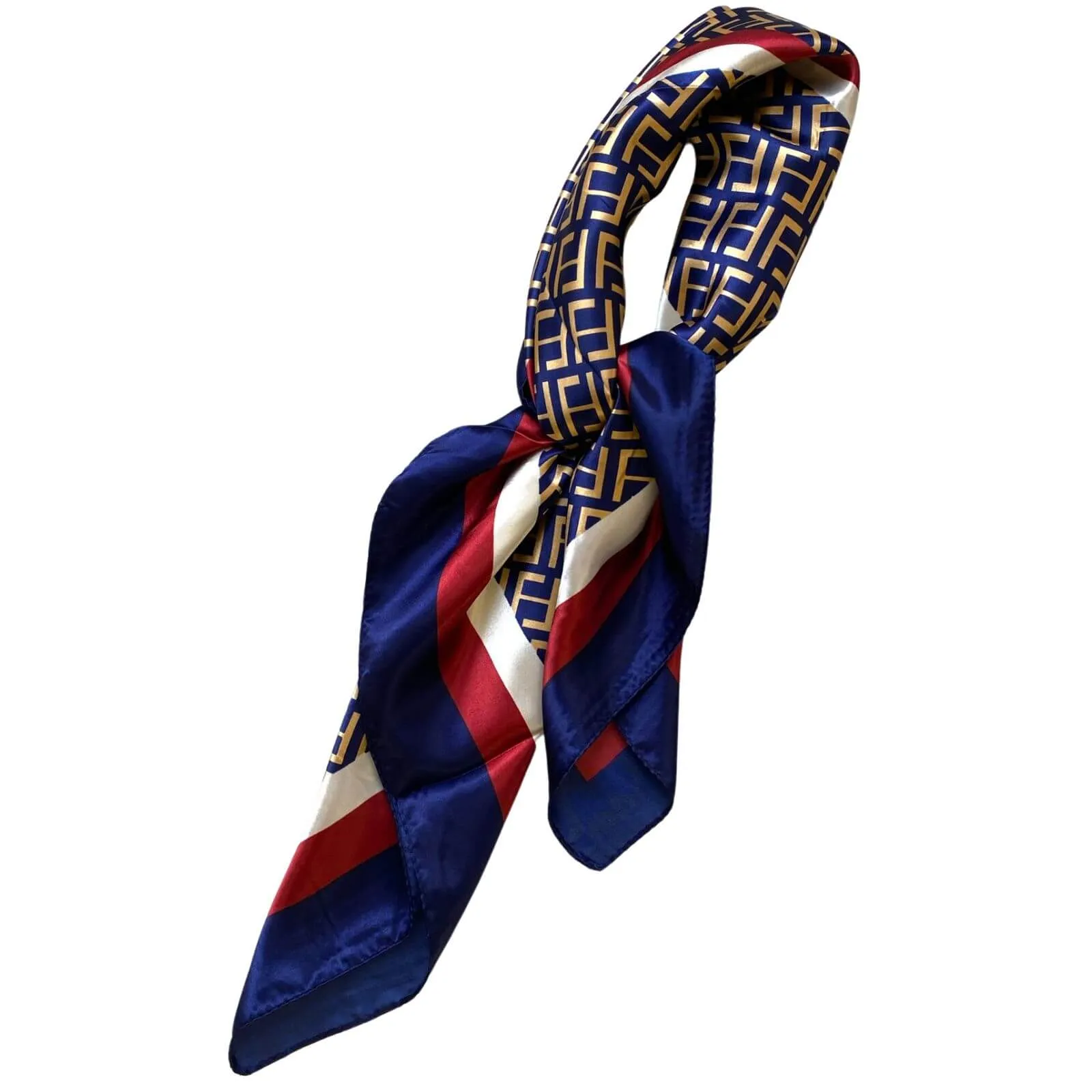 Flo Navy Neck Scarf