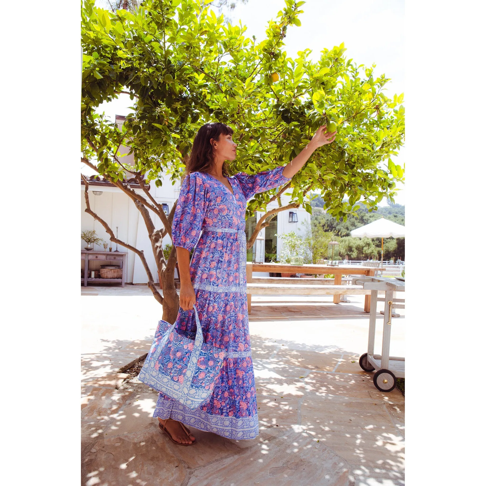 Flora Wrap Dress