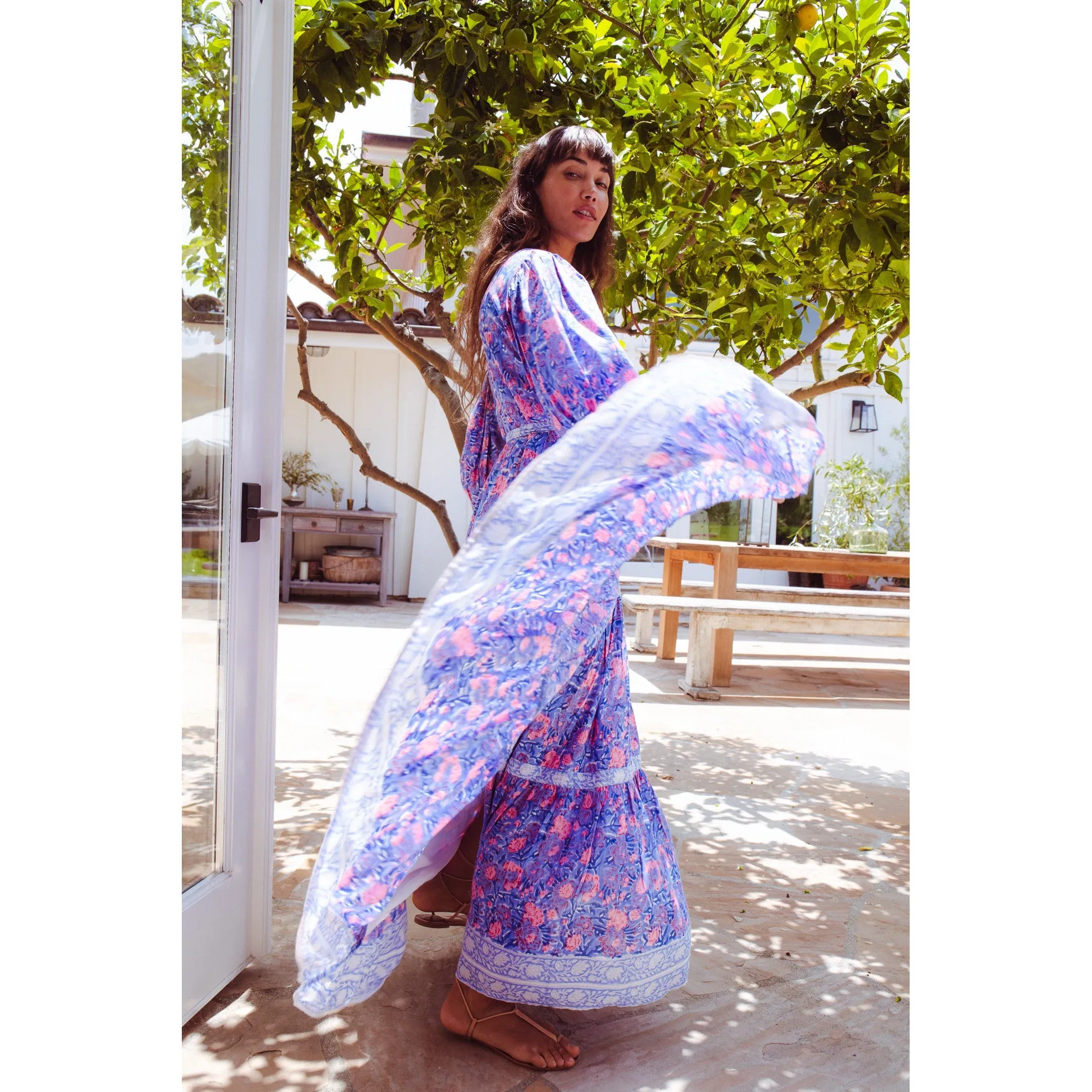 Flora Wrap Dress
