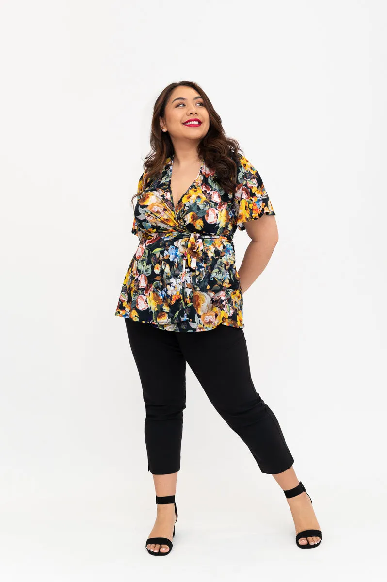 Flora Wrap Top - Last Sizes
