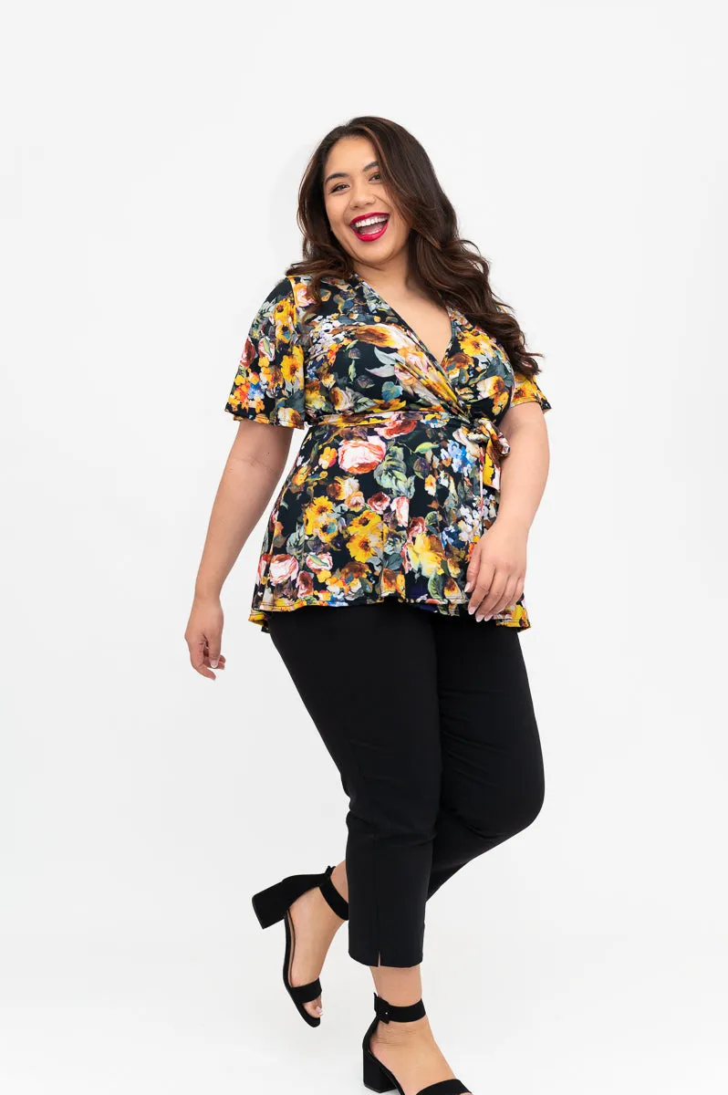 Flora Wrap Top - Last Sizes