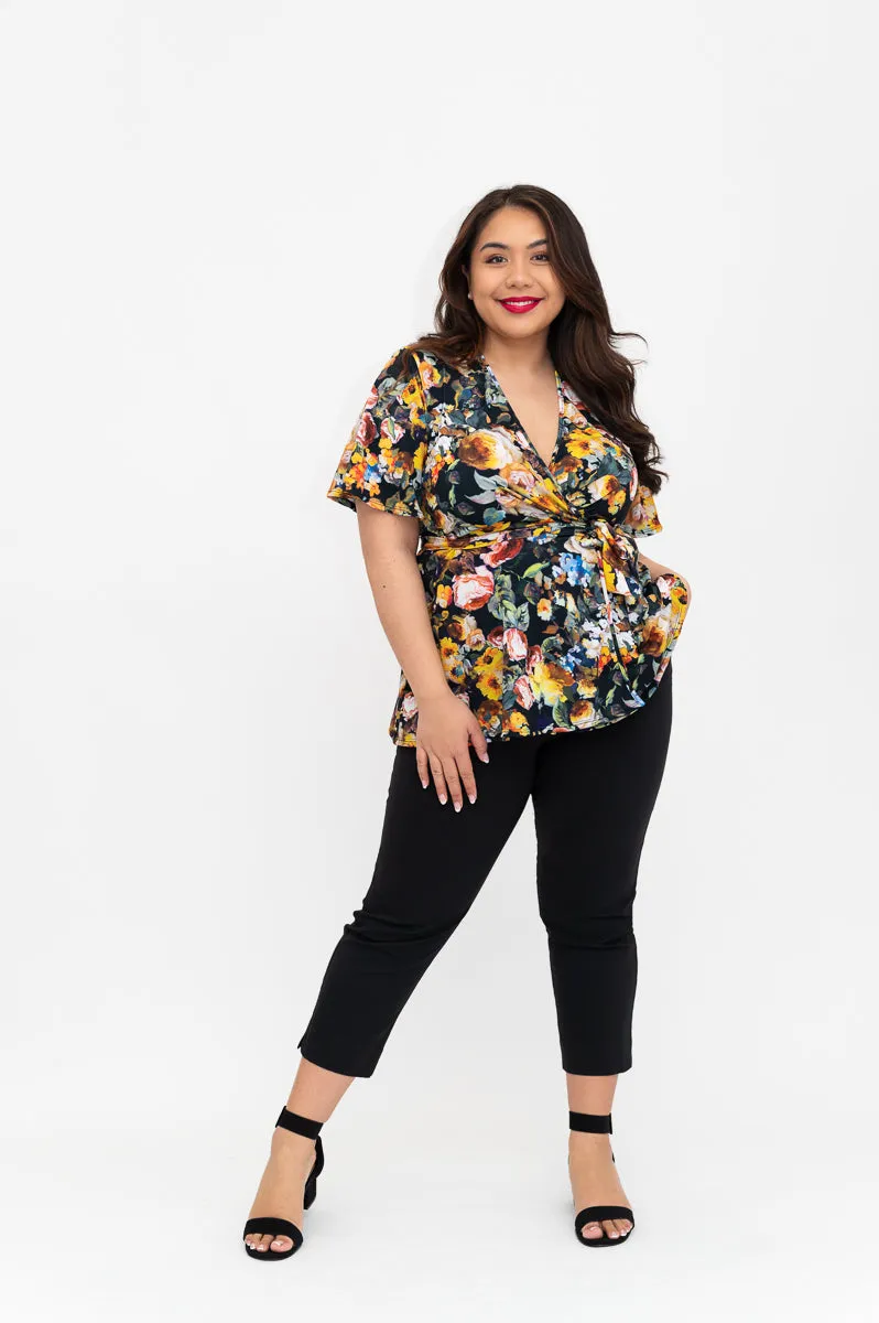 Flora Wrap Top - Last Sizes