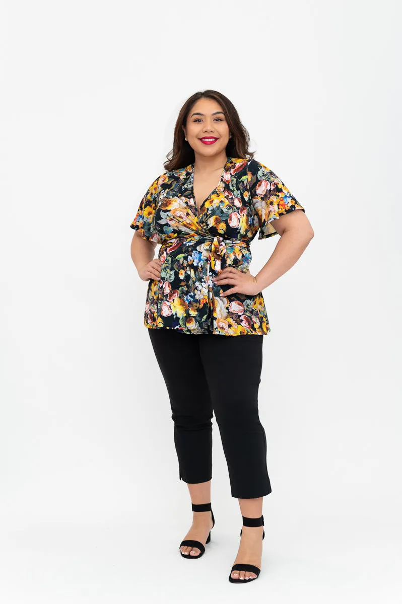 Flora Wrap Top - Last Sizes
