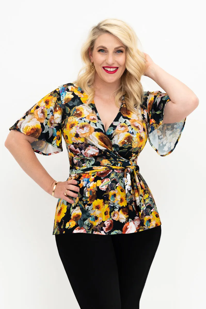 Flora Wrap Top - Last Sizes