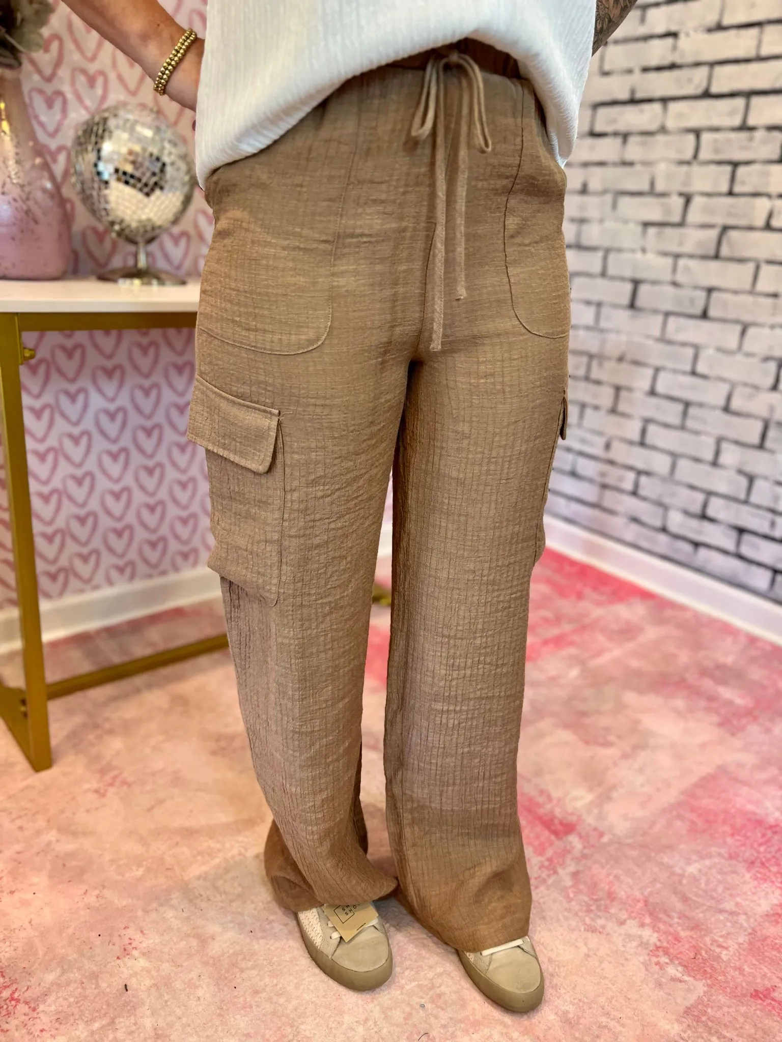 Flowy Cargo Pants (2 Colors)