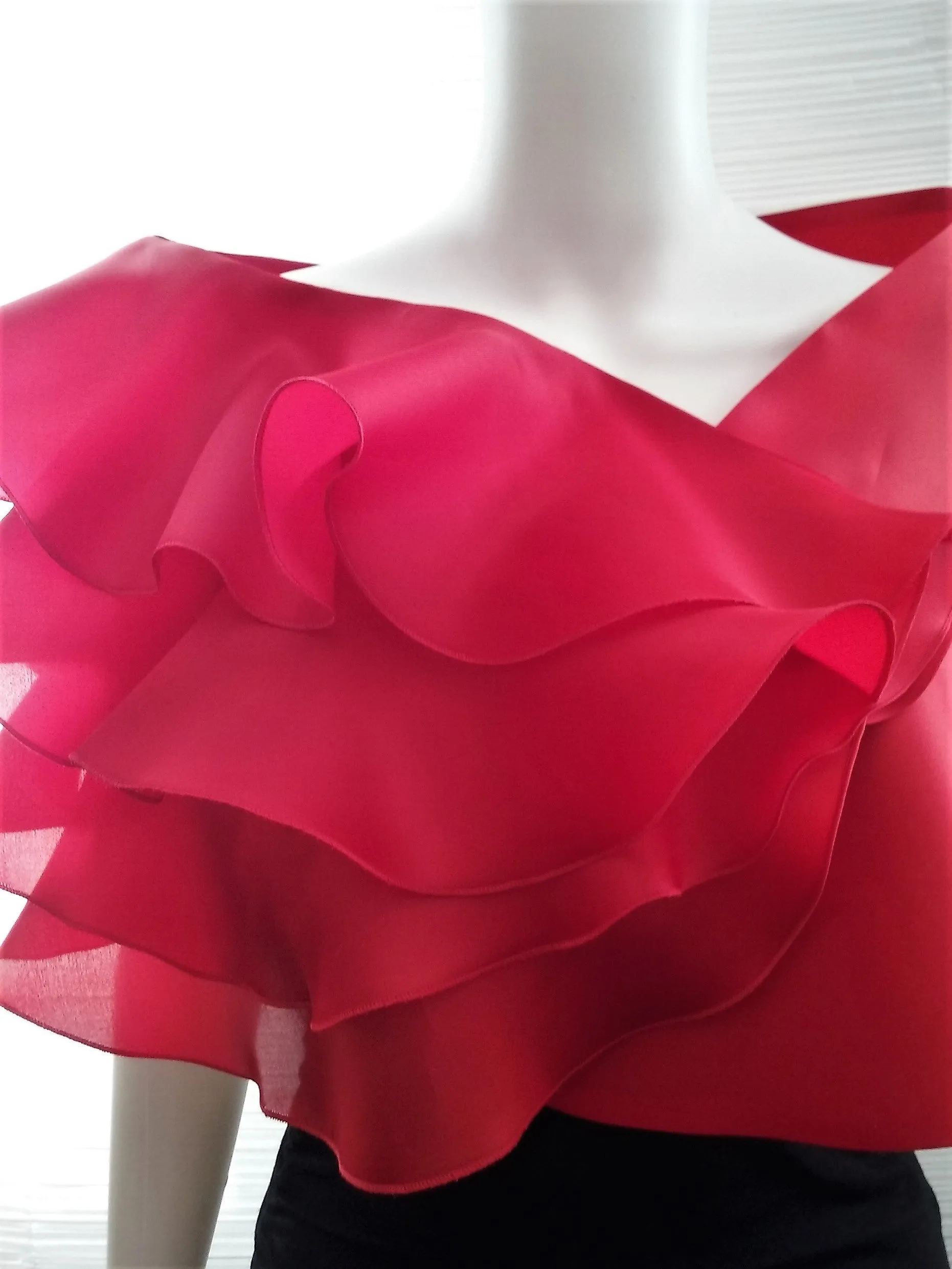 Four Ruffle Wrap