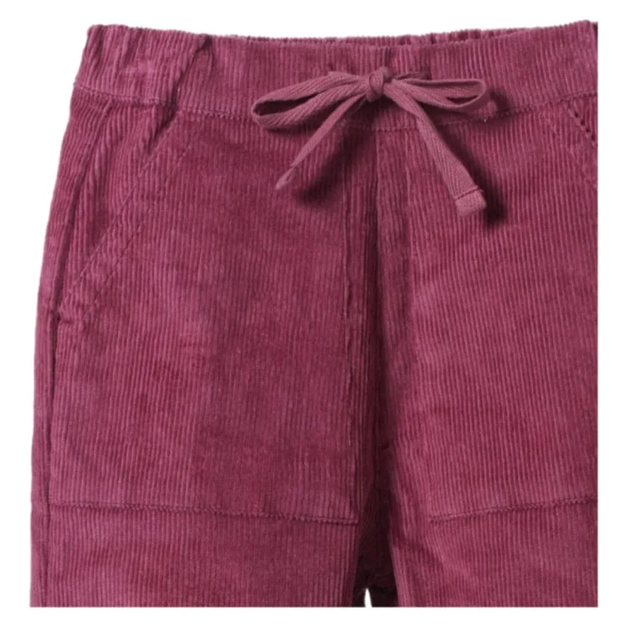 Frankie Cord Pants - Rhubarb