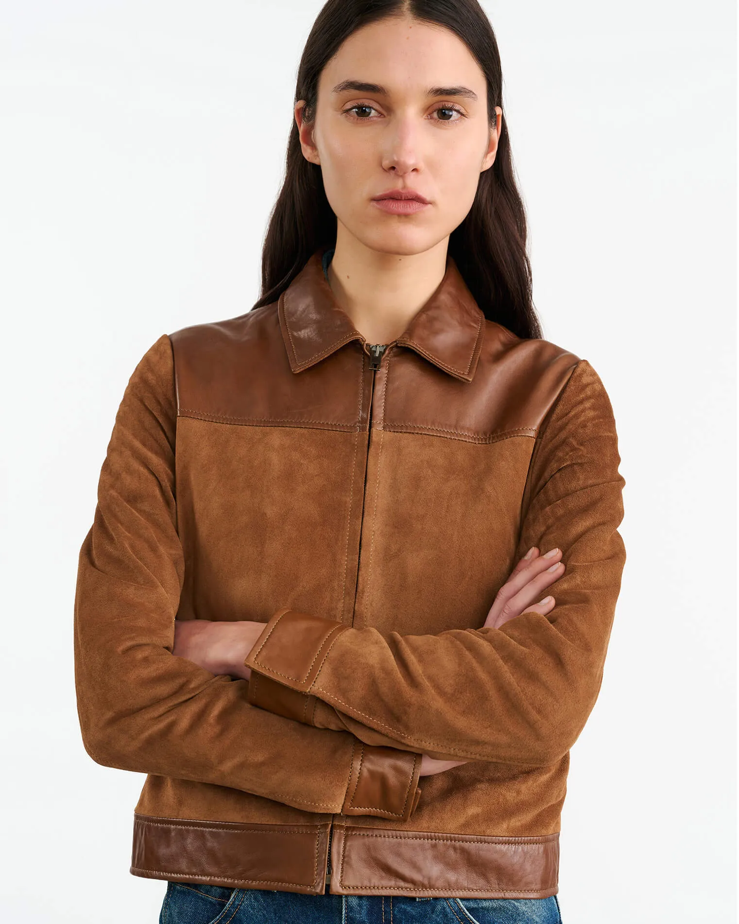 FREDDIE SUEDE JACKET