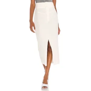 Free People Roxy Rib Pencil Skirt