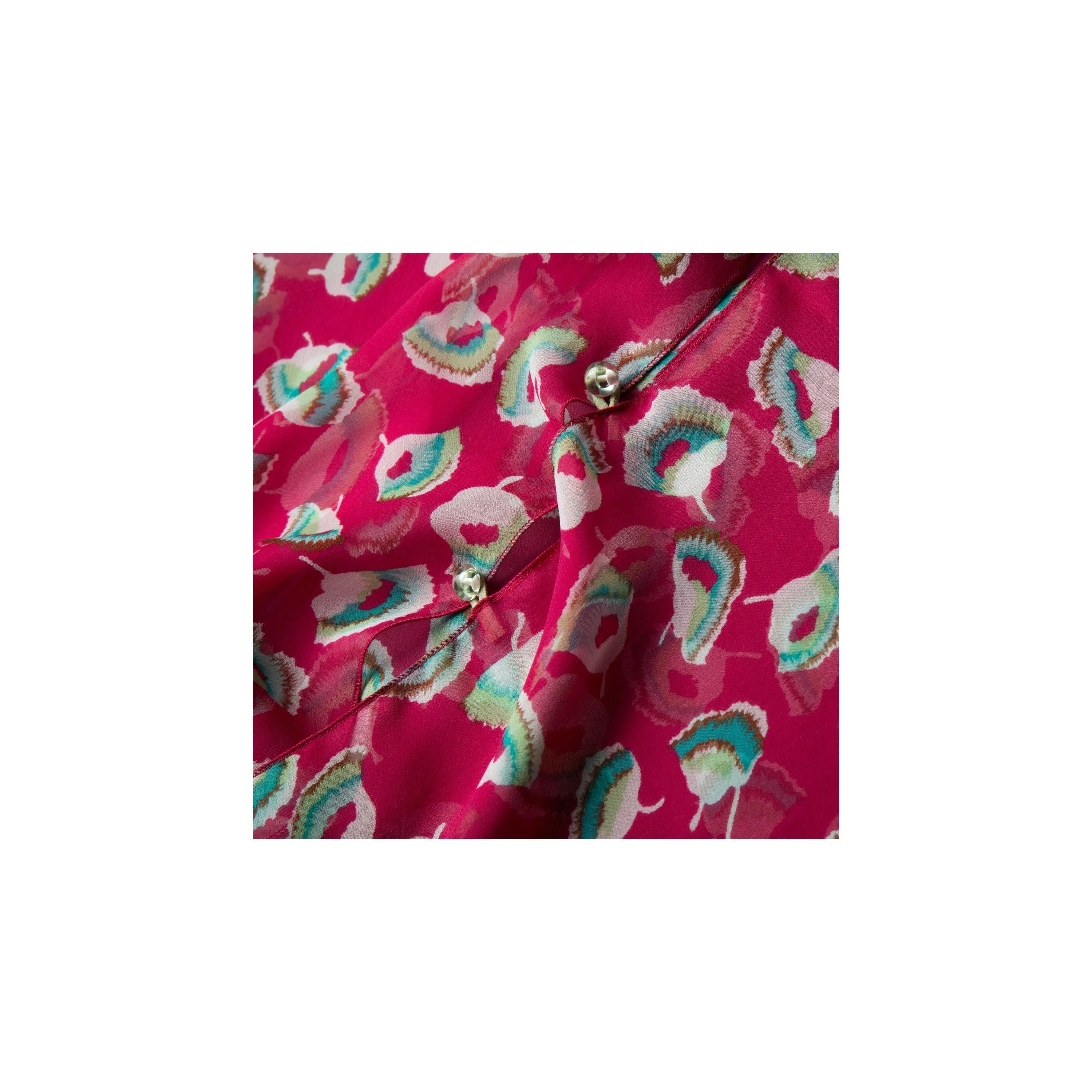 Frolic Silk Chiffon Scarf Wrap
