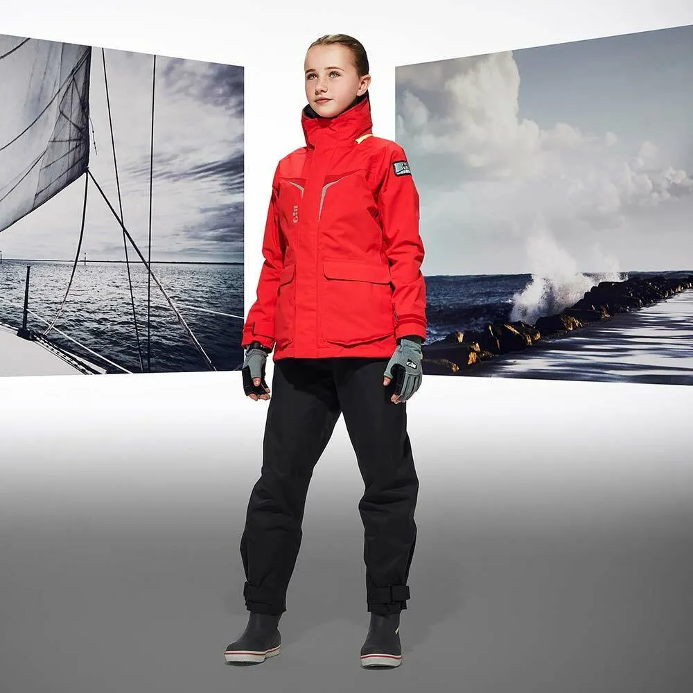 Gill OS3 Junior Coastal Jacket Bright Red