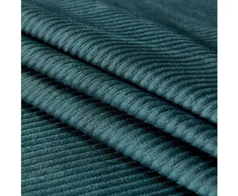 GIOIA CASA Corduroy Velvet Queen Bed Quilt Cover Set - FOREST GREEN