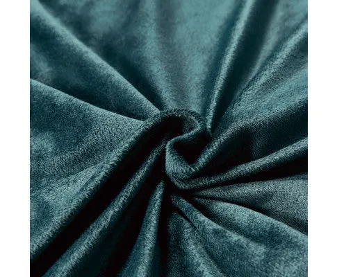 GIOIA CASA Corduroy Velvet Queen Bed Quilt Cover Set - FOREST GREEN