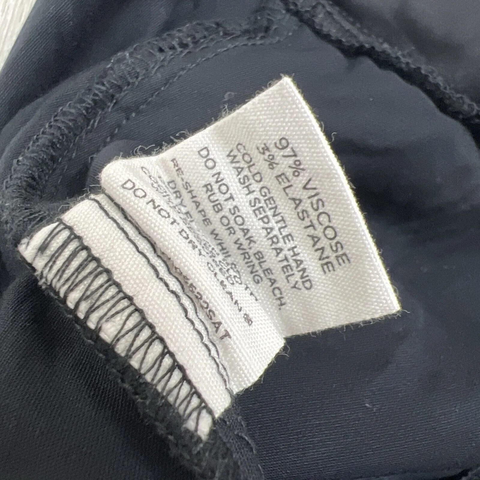 Glassons Womens Black Wide Leg Viscose Cargo Pants Size 14