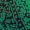 Green Printed V-Neck Long Sleeve Bodysuit