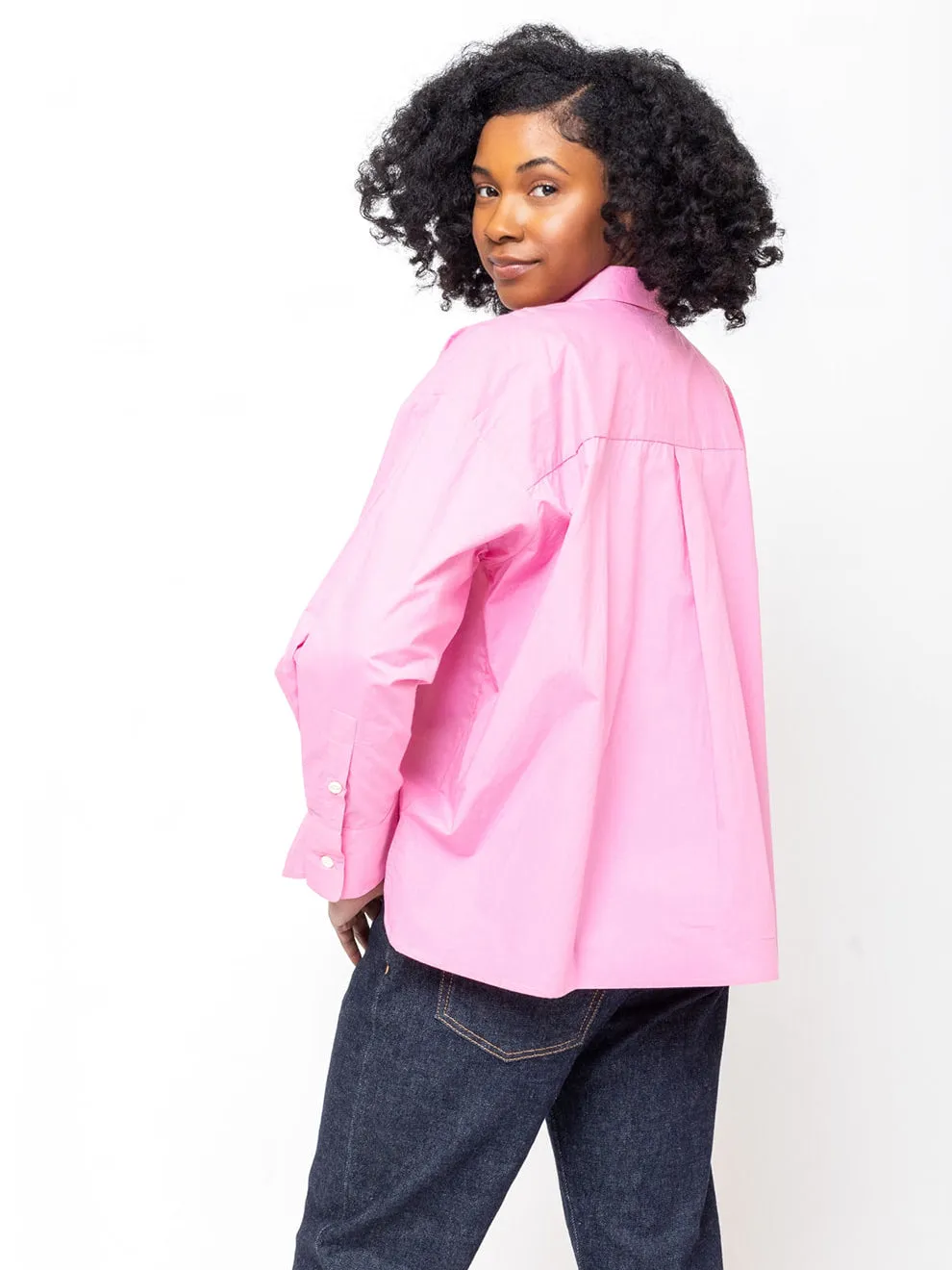 Greta Shirt - Rose Cocquelicot
