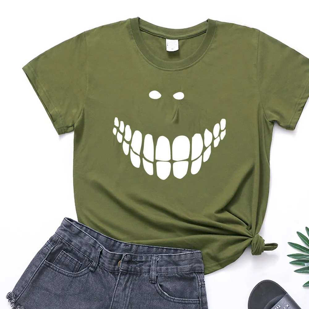 Halloween Printed T-shirt 2-Piece Set