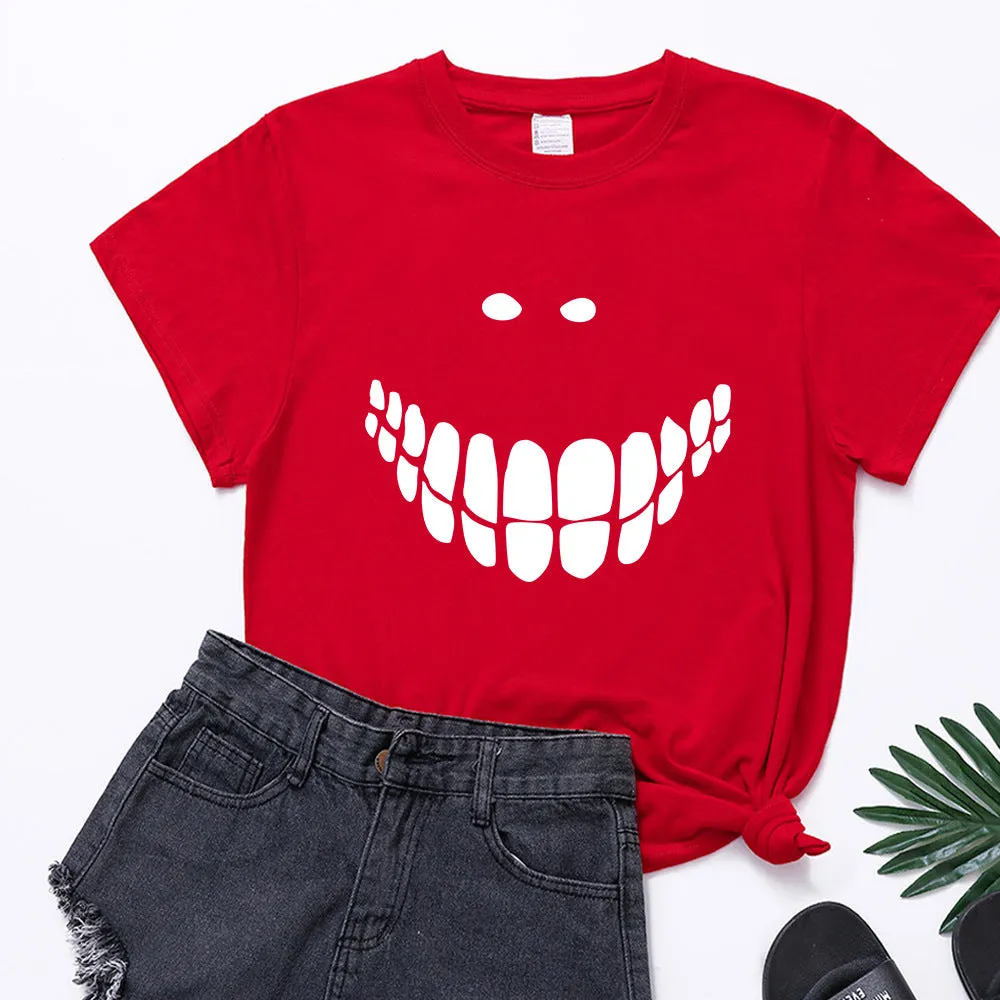 Halloween Printed T-shirt 2-Piece Set