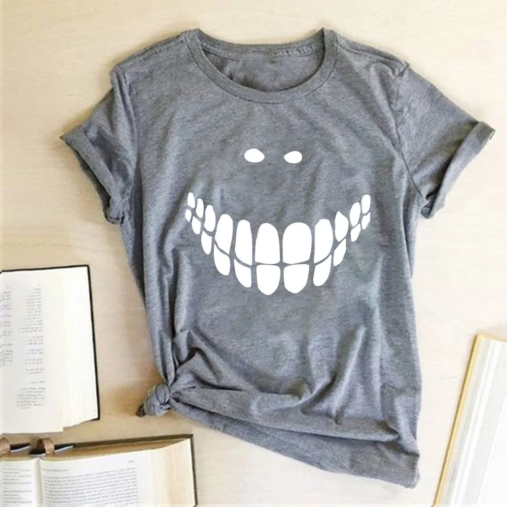 Halloween Printed T-shirt 2-Piece Set