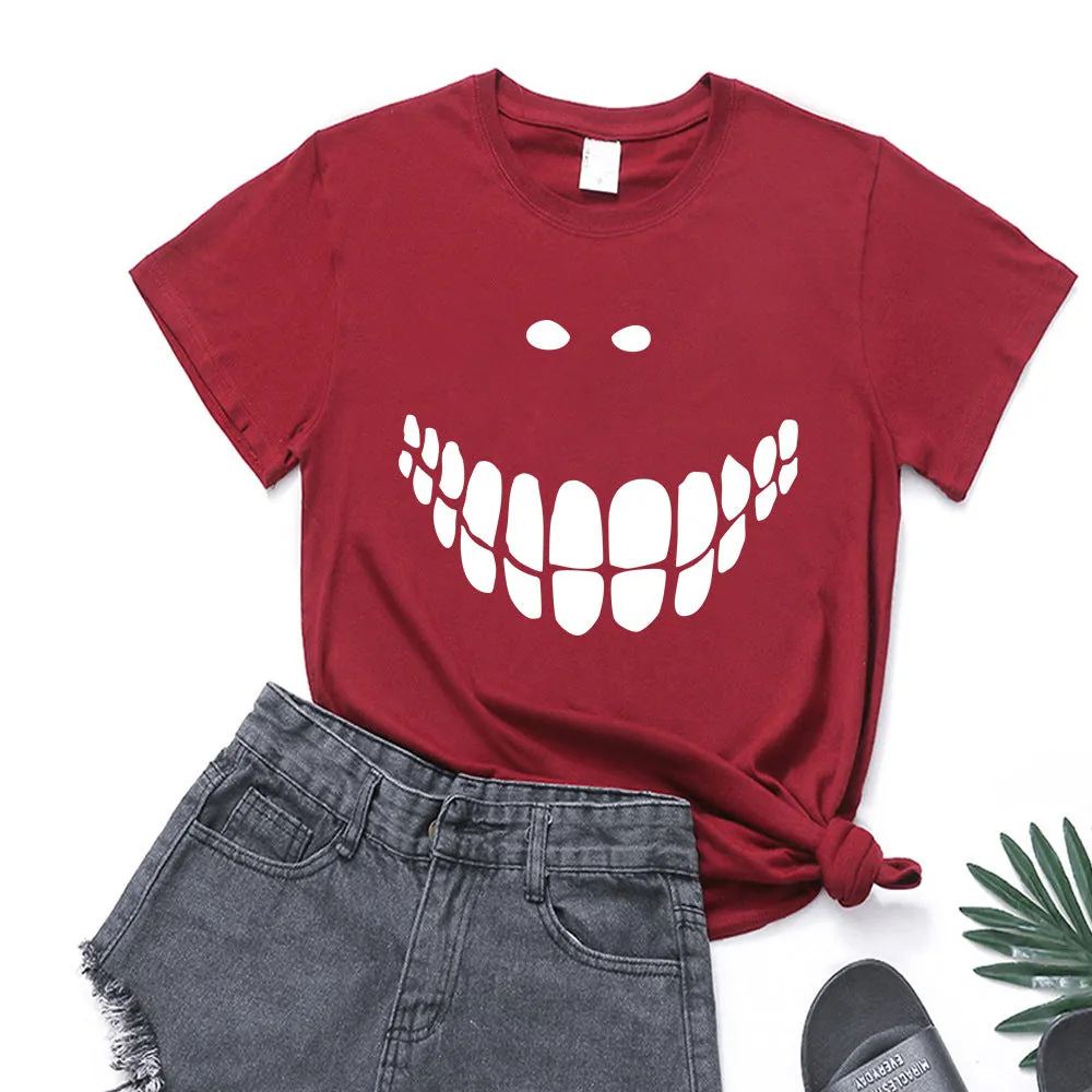 Halloween Printed T-shirt 2-Piece Set