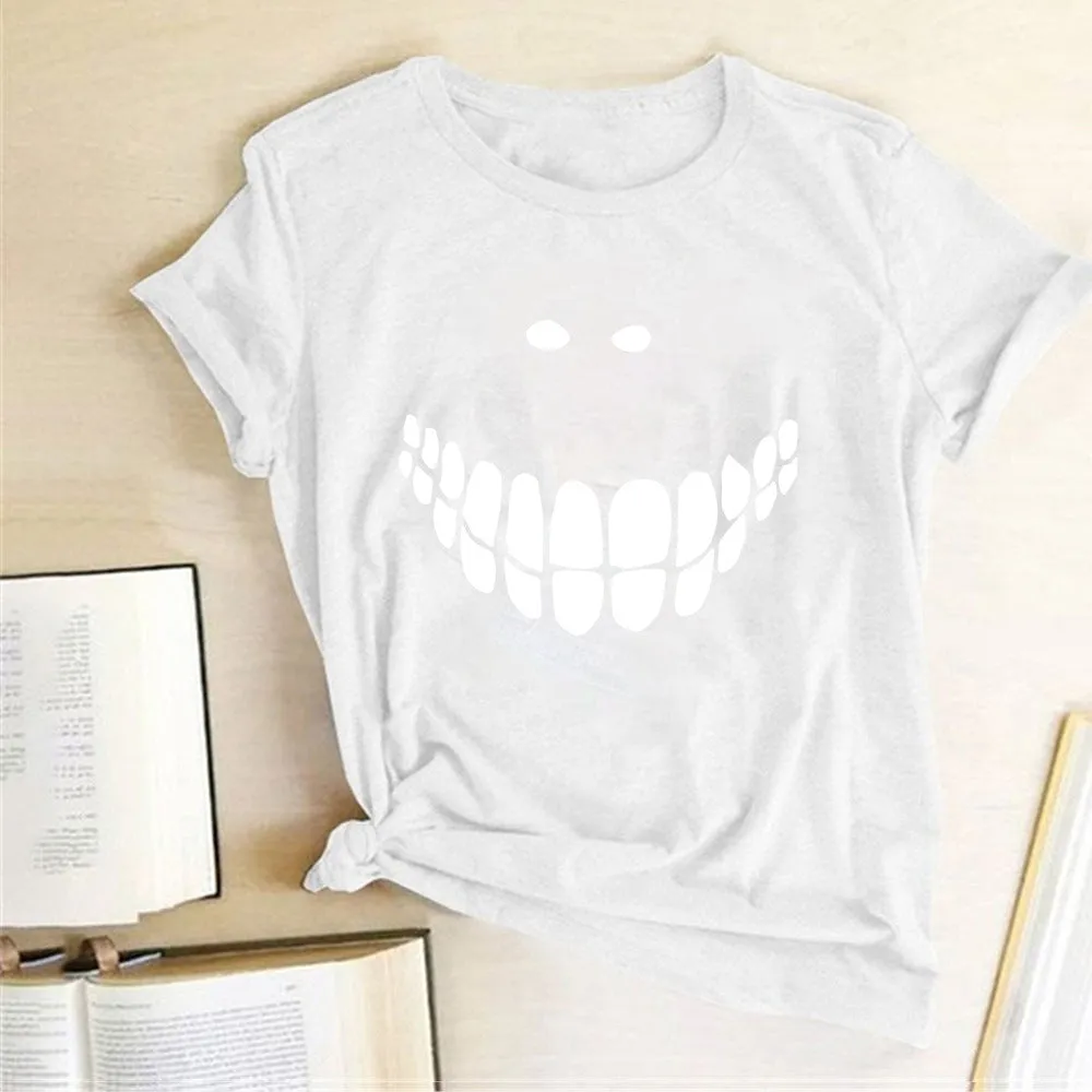 Halloween Printed T-shirt 2-Piece Set