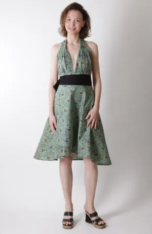Halter Wrap Dress