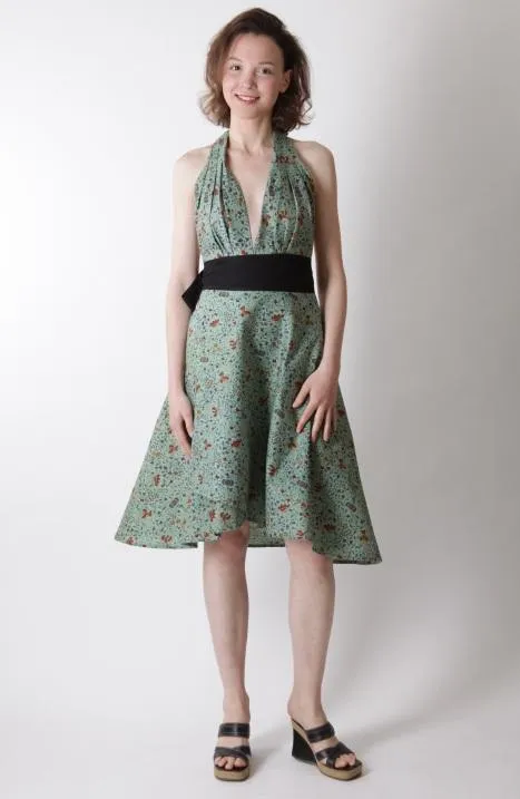 Halter Wrap Dress