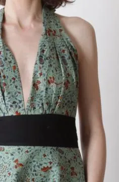 Halter Wrap Dress