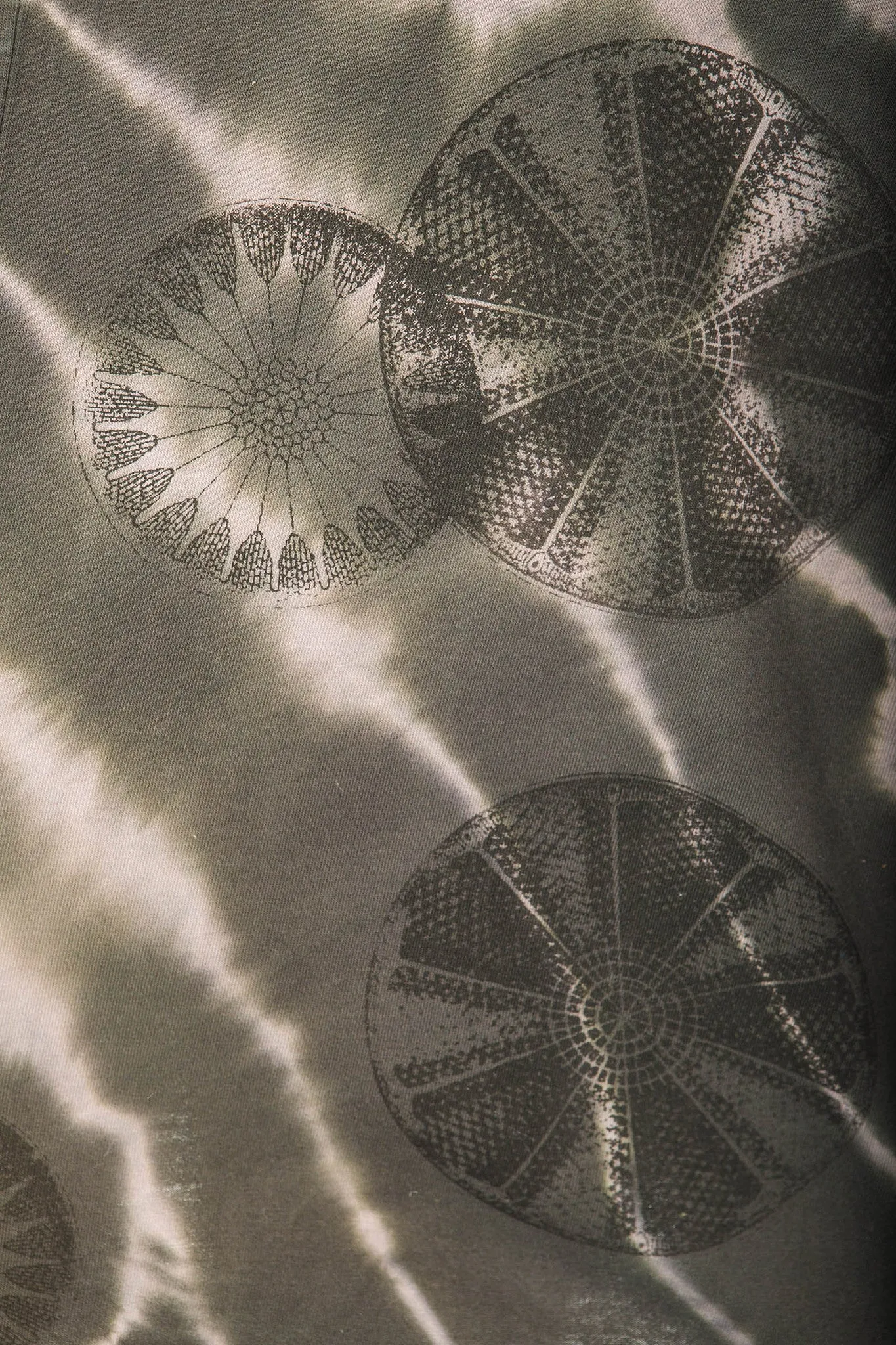 Hand Dyed Line Tunic Printed- Blue Fish Clothing