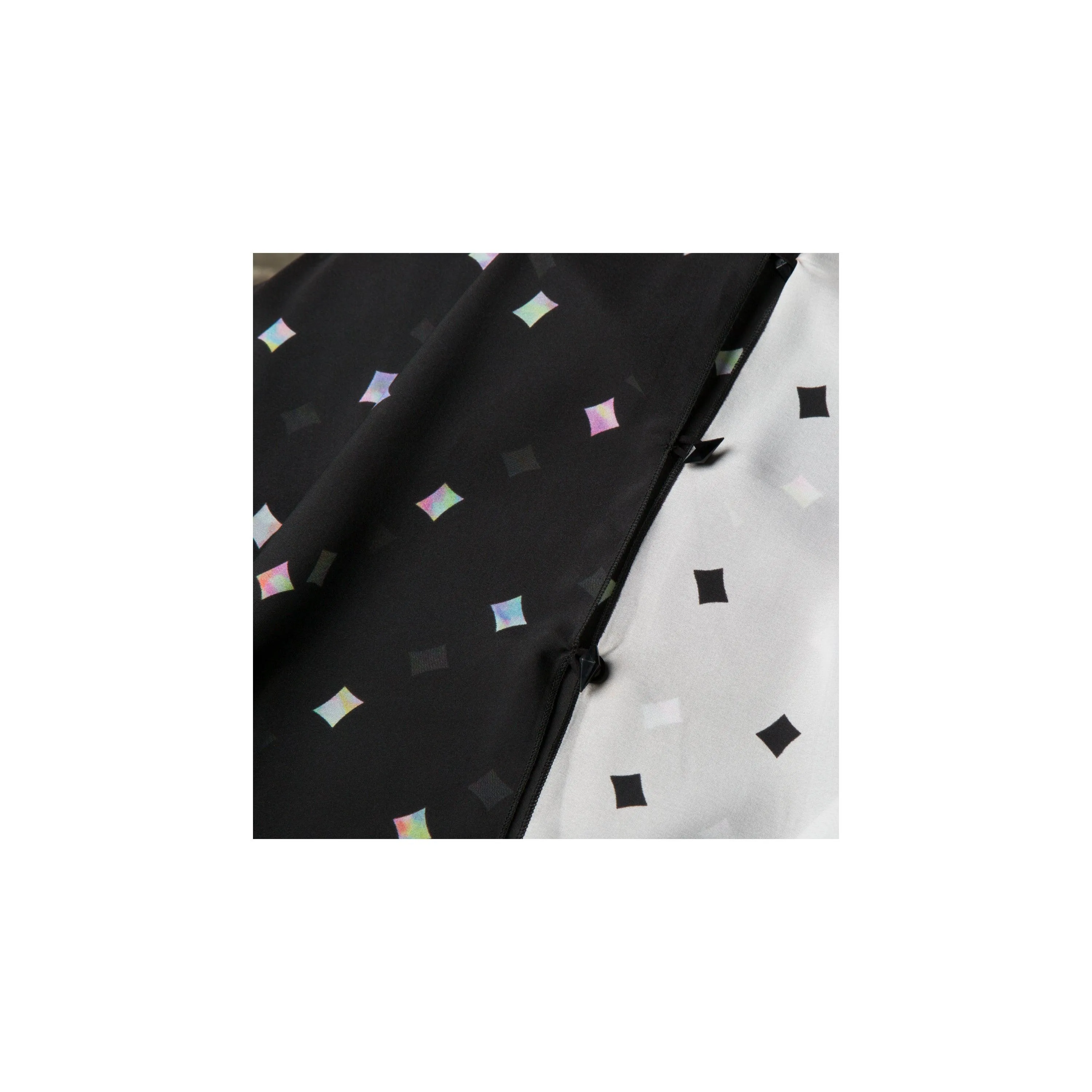 Harlequin Silk Chiffon Scarf Wrap
