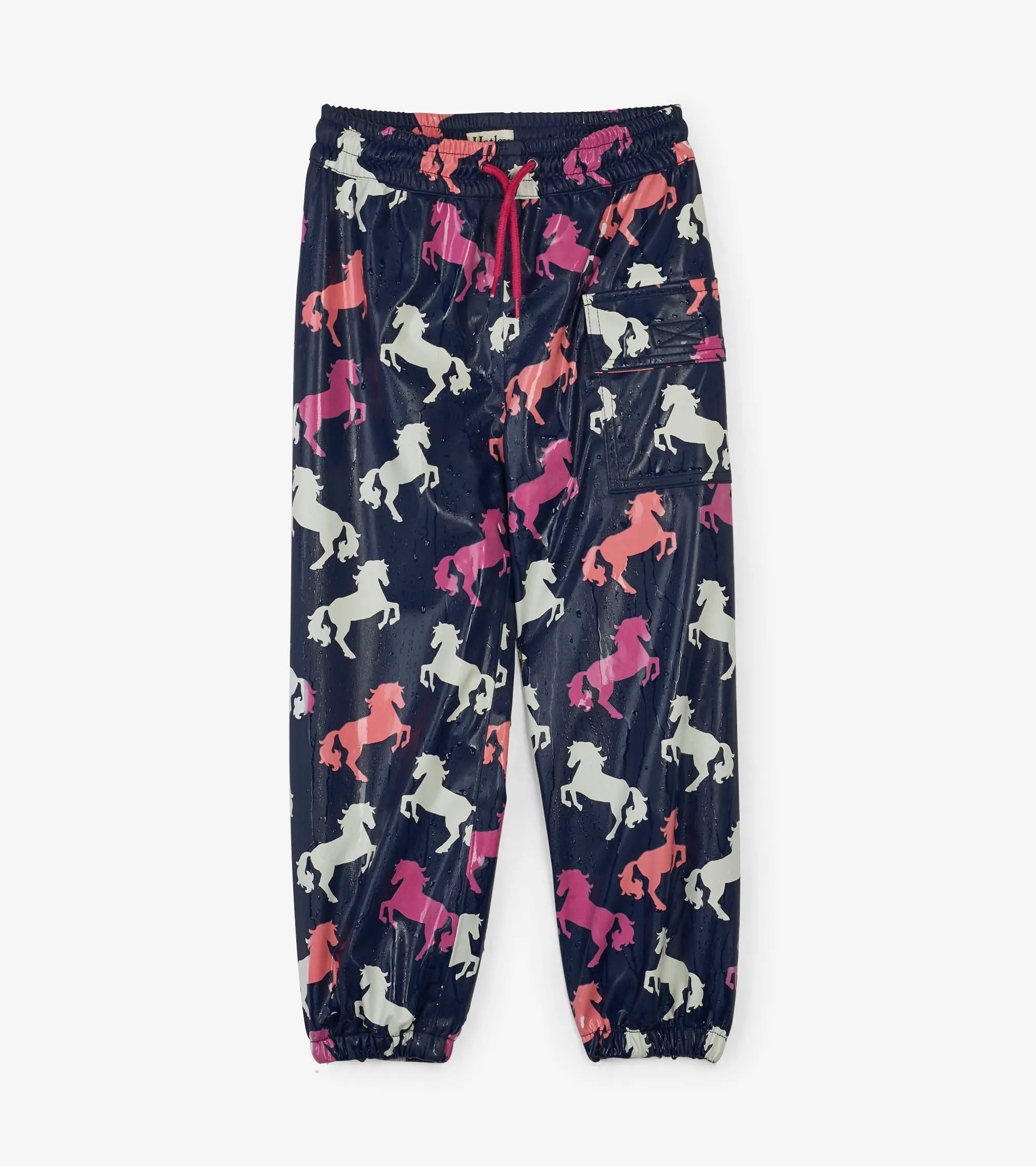 Hatley Kids Colour Changing Splash Pants - Playful Horses