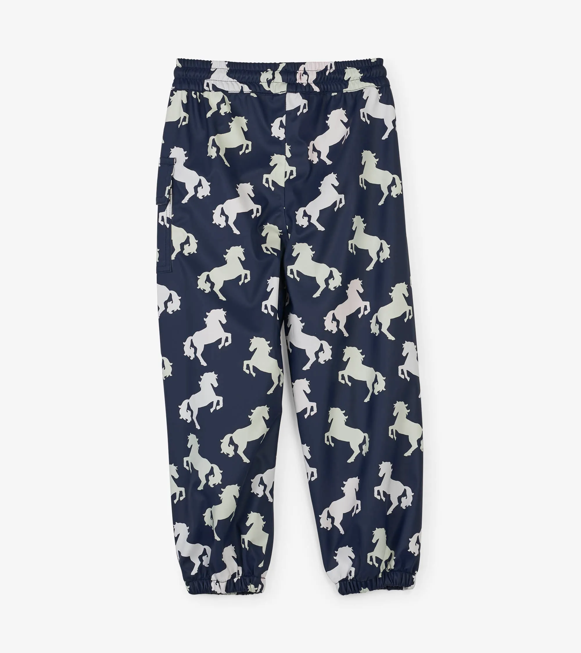 Hatley Kids Colour Changing Splash Pants - Playful Horses