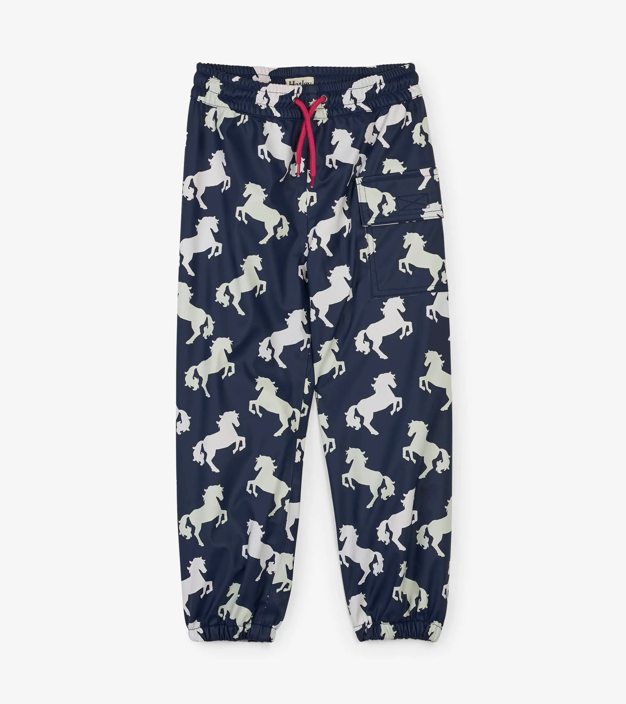 Hatley Kids Colour Changing Splash Pants - Playful Horses