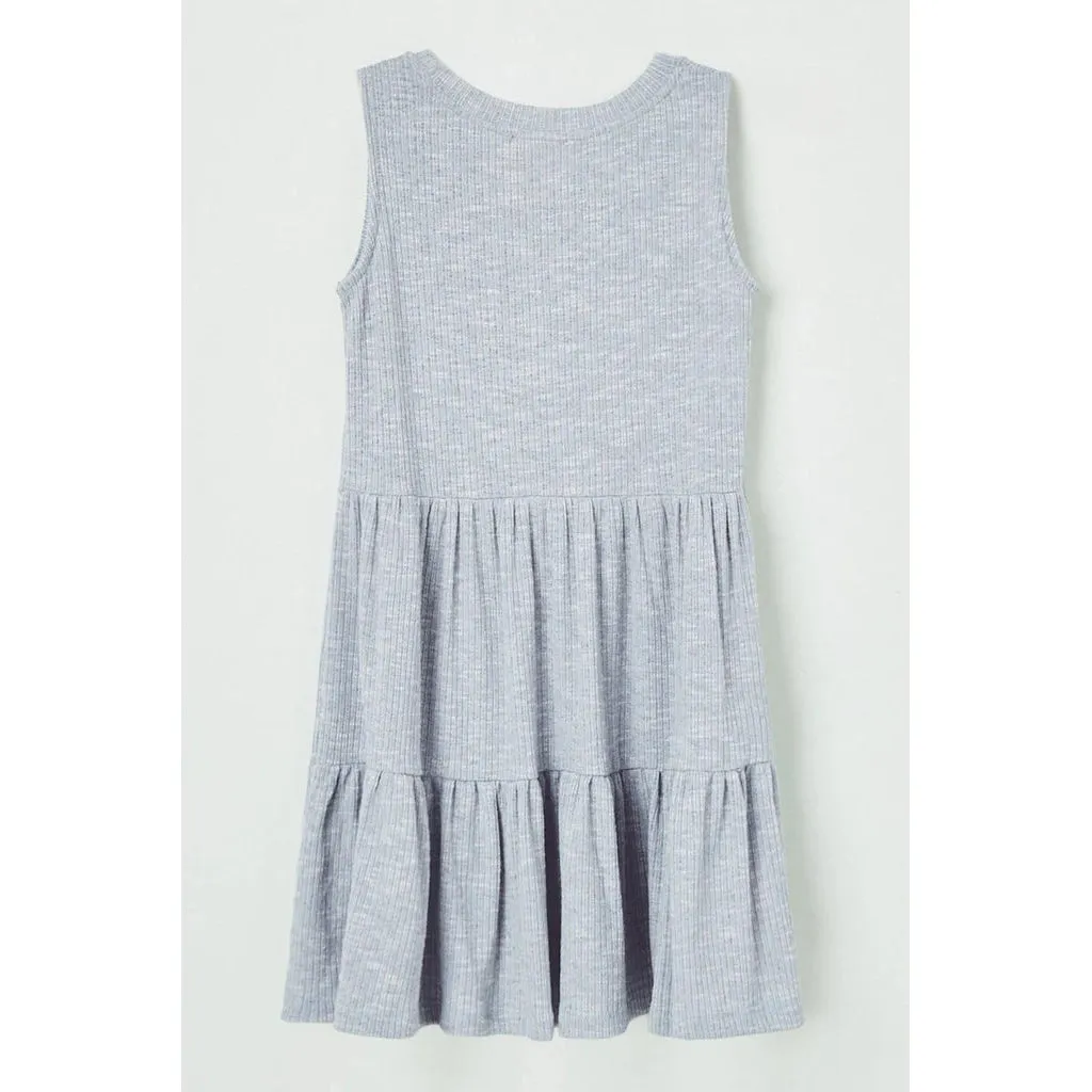 Hayden Girls Sky Marled Knit Tunic
