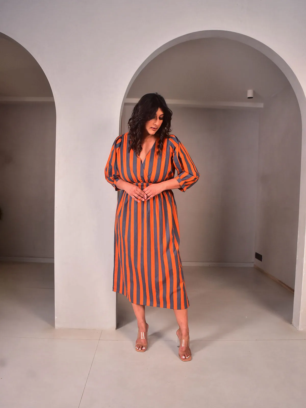 Hazel Wrap Dress
