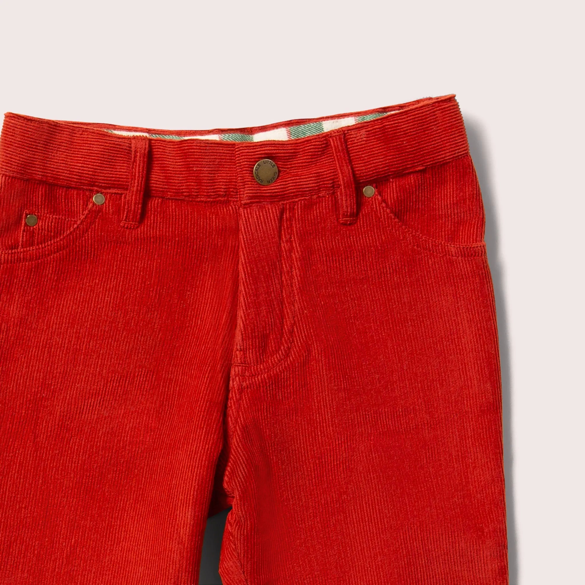 Hazelnut Corduroy Lined Adventure Jeans