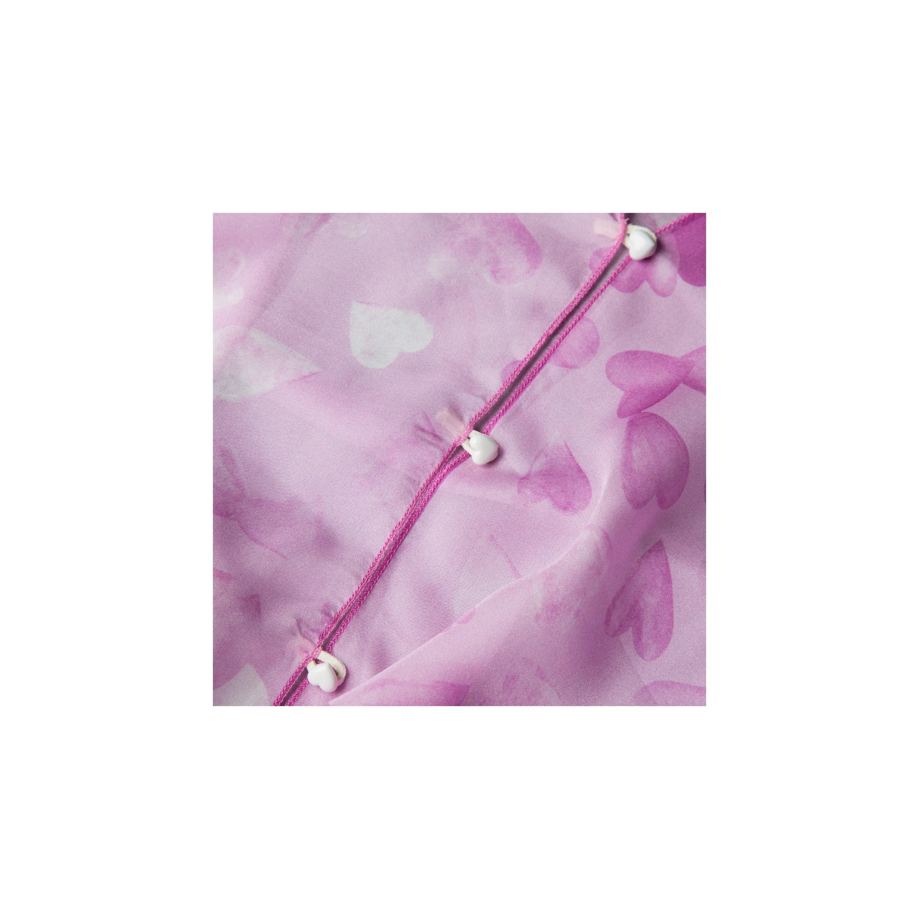 Heartfelt Silk Chiffon Scarf Wrap