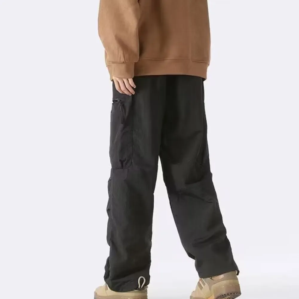 High Street Nylon Waterproof Cargo Pants