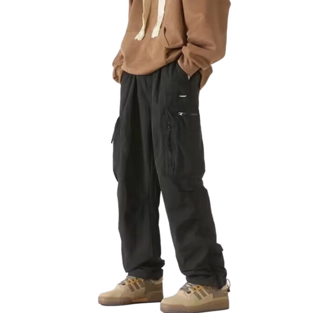 High Street Nylon Waterproof Cargo Pants