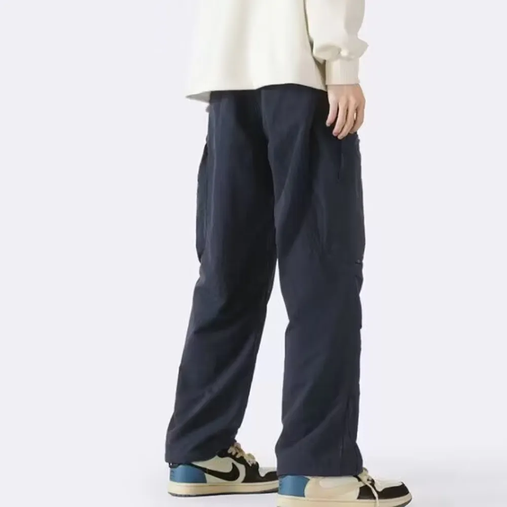 High Street Nylon Waterproof Cargo Pants