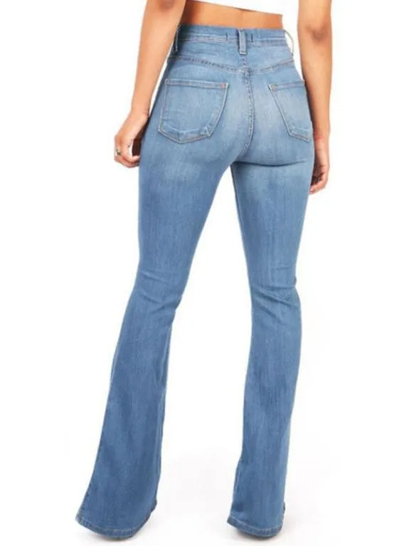 High Waist  Wide Leg Bootcut JeansClassic  Jeans