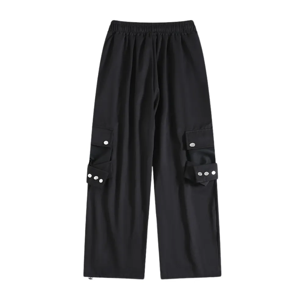 Hip Hop Pocket Couple Cargo Pants